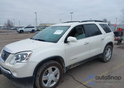2008 GMC Acadia Slt-2 z USA, uszkodzony, nr VIN 1GKEV33708J111658